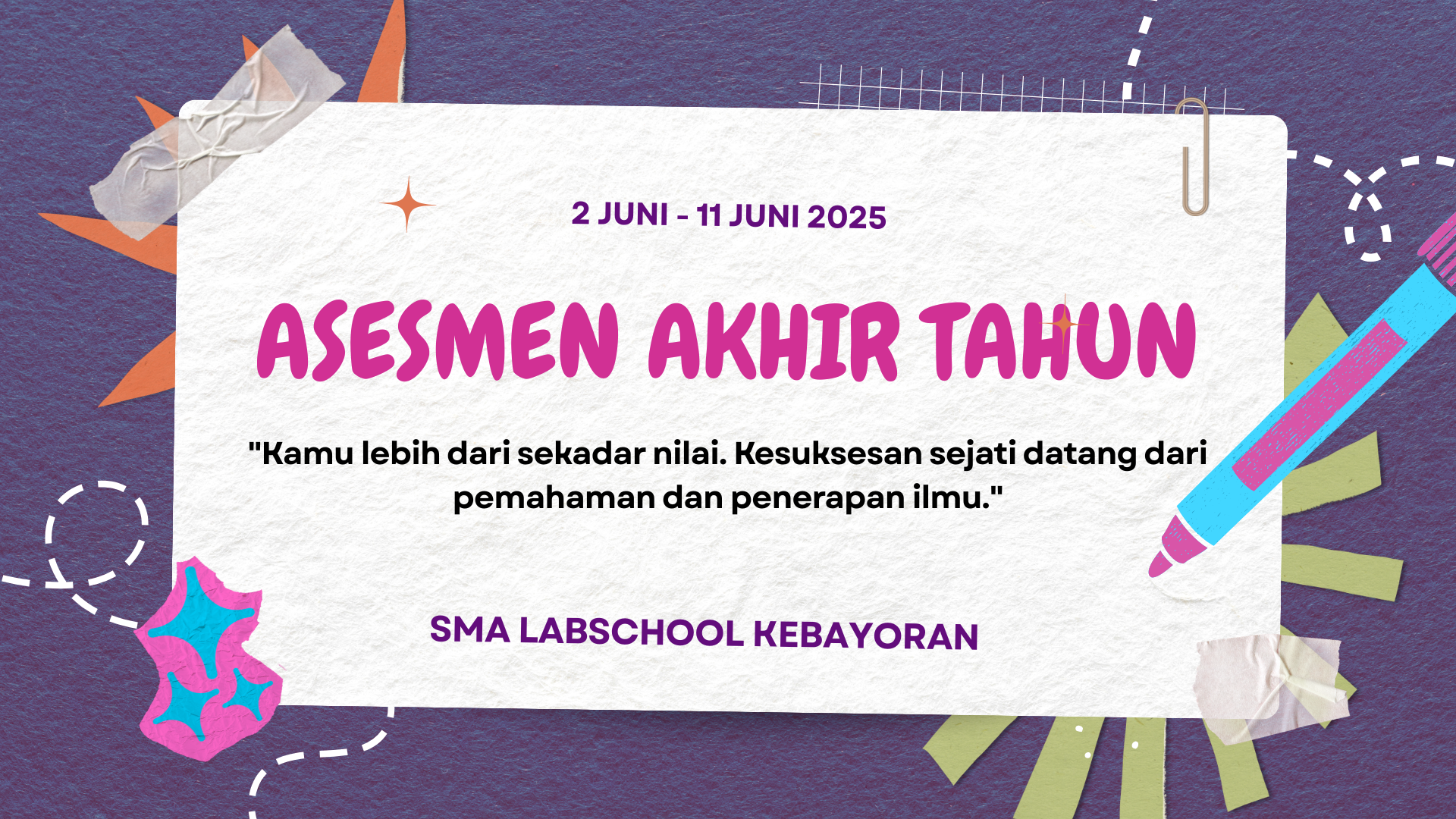 AAT KELAS XI A - XI E 2025