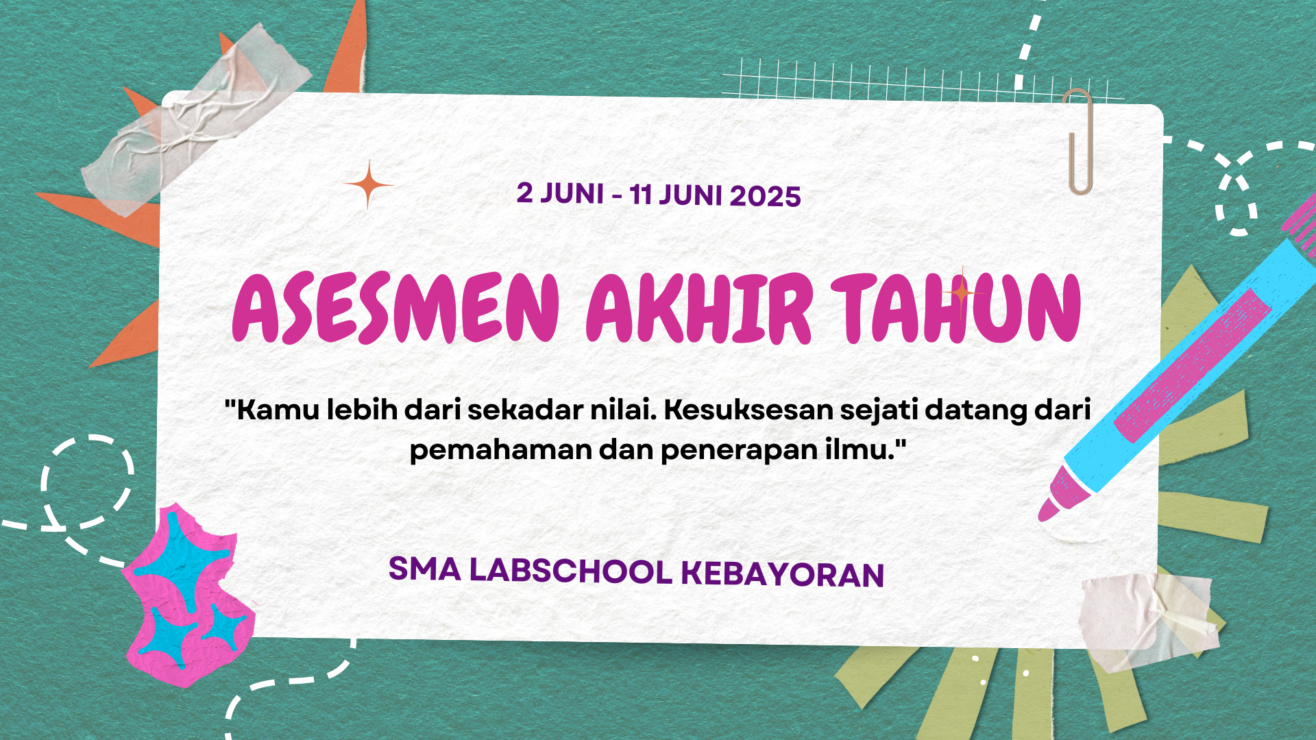 AAT KELAS XI H & XI I 2025